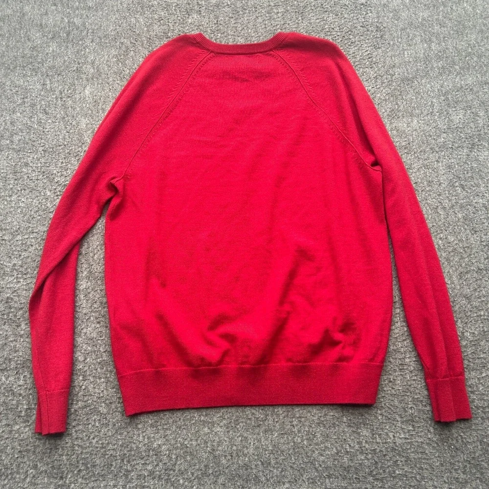 Banana Republic Italian Merino Wool Sweater Mens Large Crewneck Old Money Quiet
